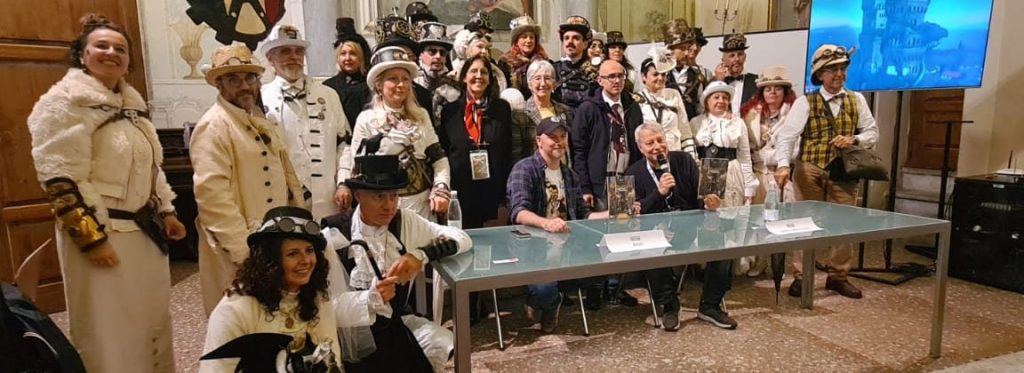 Steampunks visiting our Museum