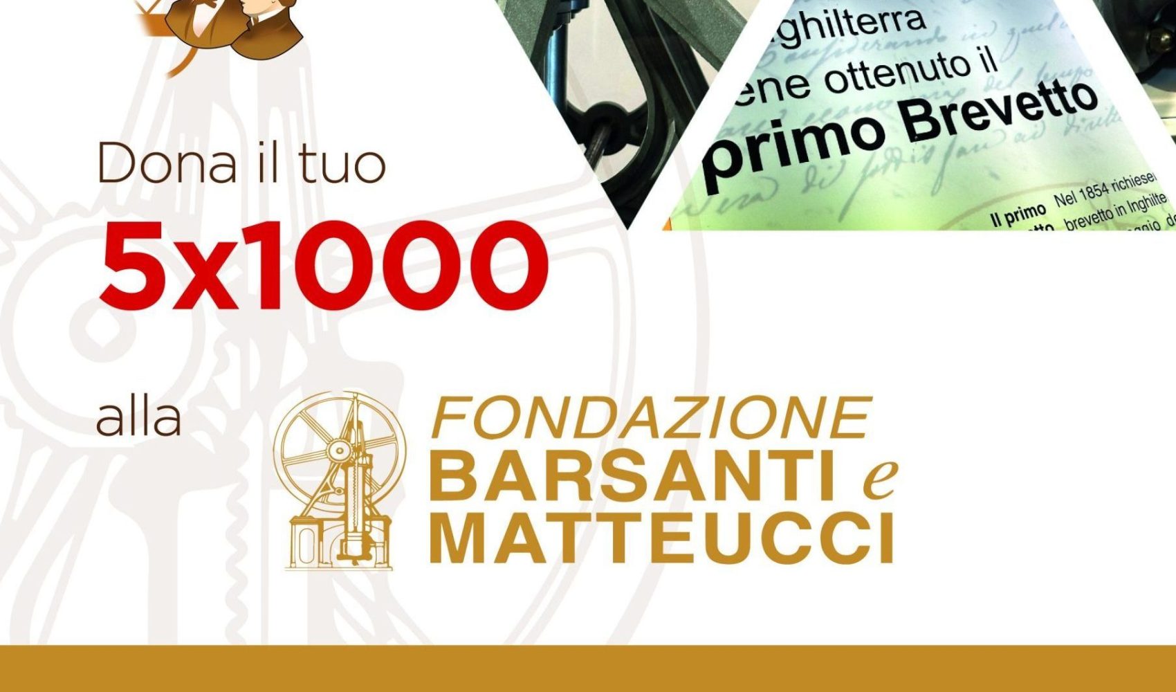 Il tuo 5x1000 alla Fondazione Barsanti e Matteucci ETS